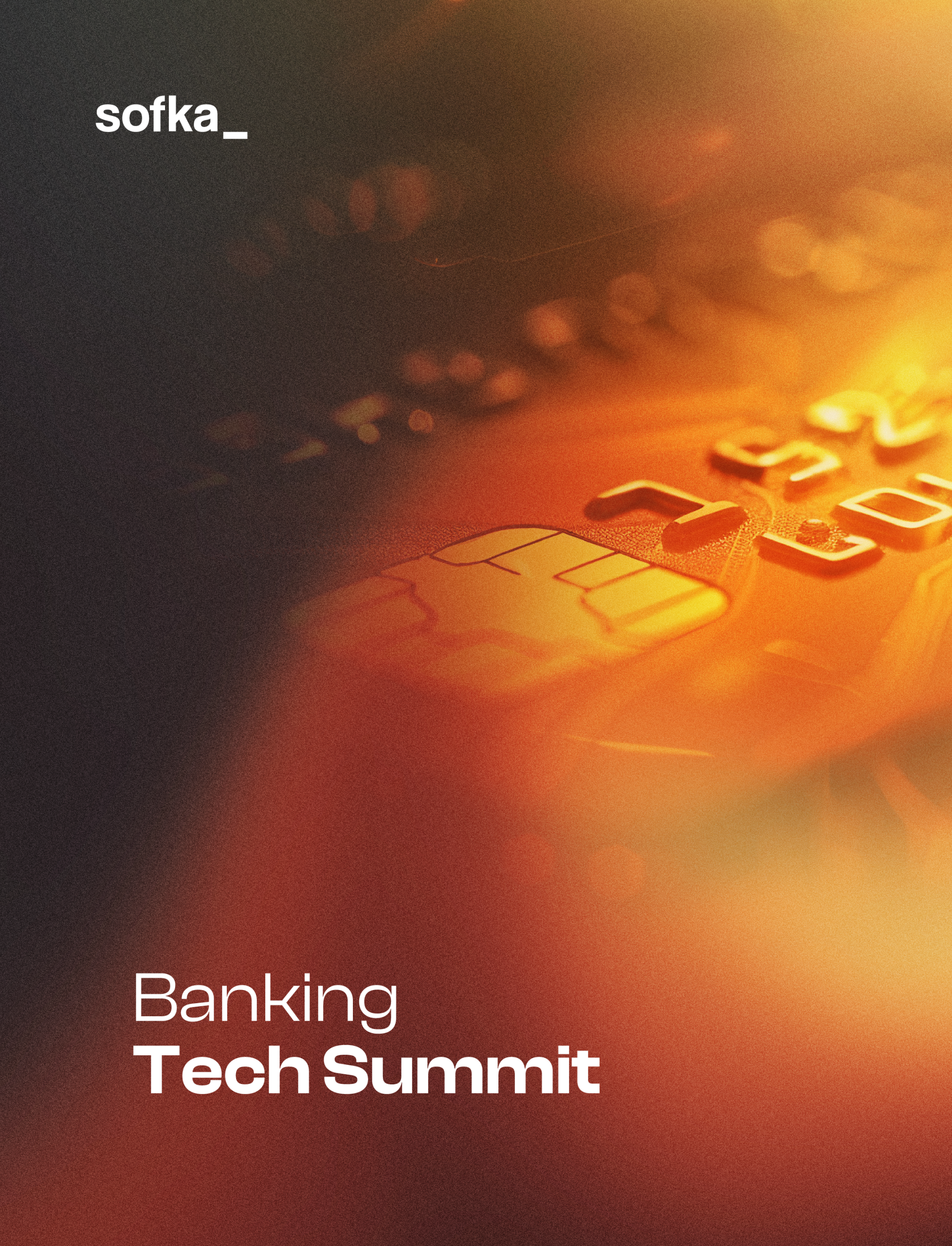 Banking Tech Summit event poster